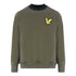 Lyle & Scott Mens ML1727V W814 Sweater Green